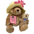 Vintage Hallmark Cards Bearnadette Cuddlesworth & Baby Fuzzmore Stuffed Bears