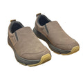 New In Box Gerry Mens Size 10 Brown Faux Leather Slide On Moc II Sneakers Shoes