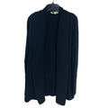 Love Stitch Womens Medium Black Long Sleeve Open Front Knit Cardigan Sweater