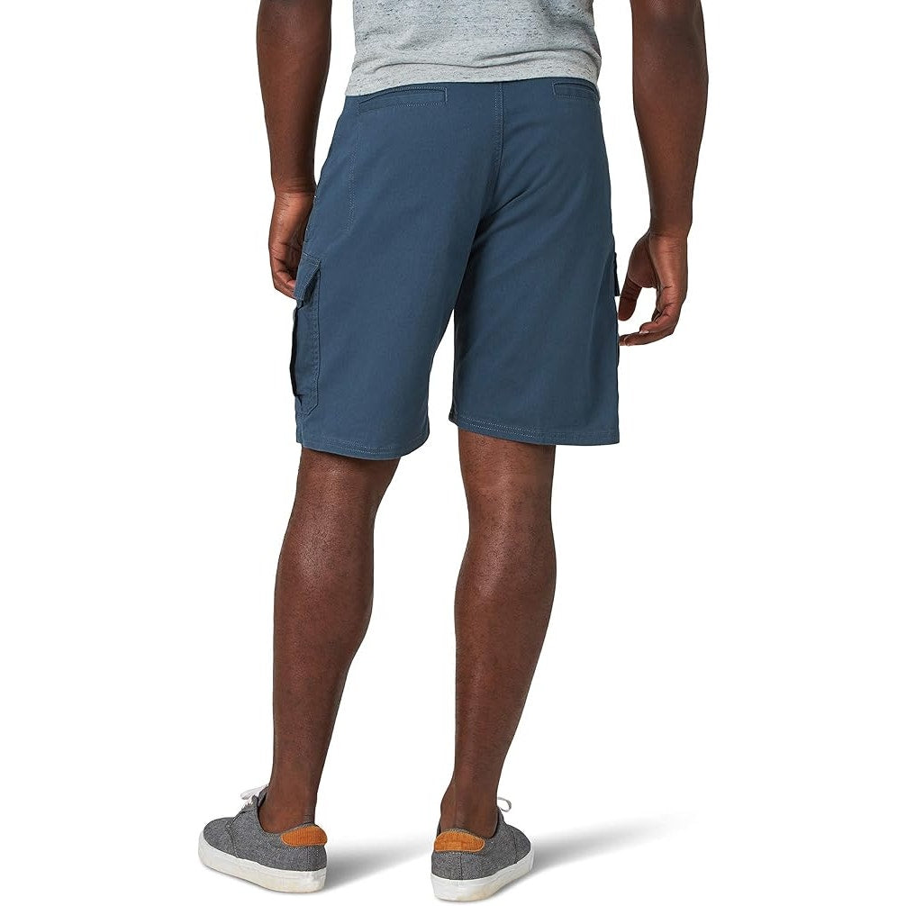 Wrangler Authentics Mens Size 38 Stretch Cotton Classic Cargo Stretch Shorts