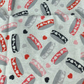 New Create It 18"X21" Valentine Puppy Dog Cotton Fat Quarter FQ Quilting Fabric