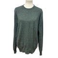 J Crew Mens XL Long Sleeve Green Crew Neck Pullover Acrylic Blend Knit Sweater