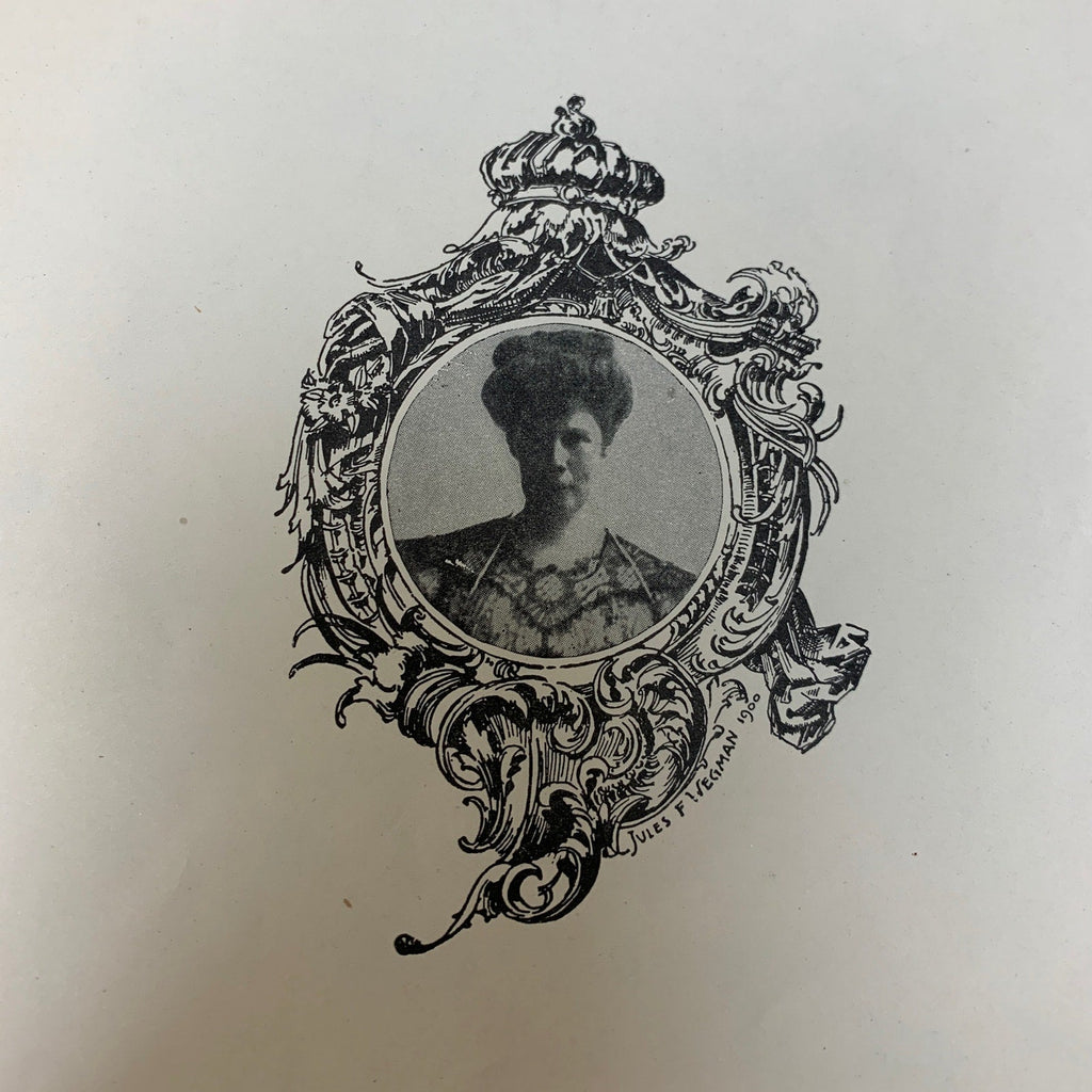 Antique 1901 Seven Songs As Unpretentious Wild Rose Jacobs-Bond Sheet Music Book