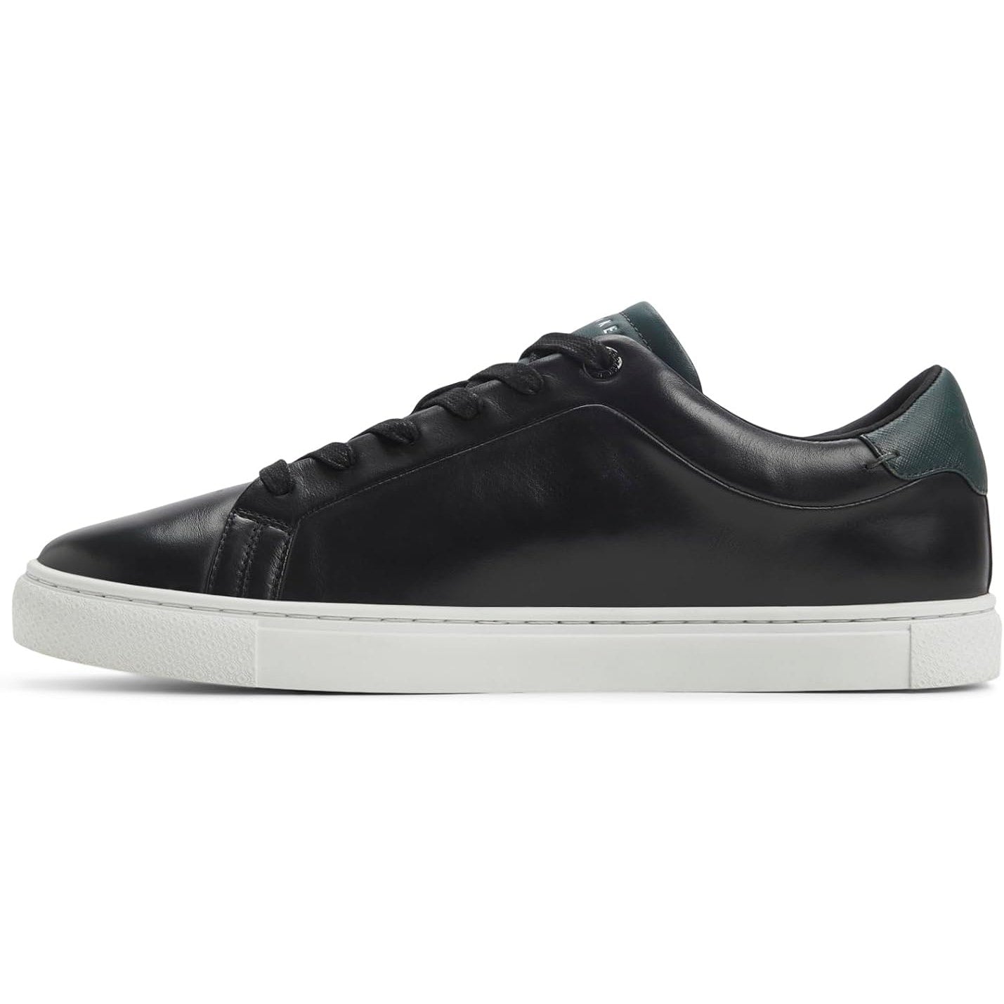 New In Box Ted Baker Mens Size 12 Black Leather Robberto Lace Up Sneaker Shoes