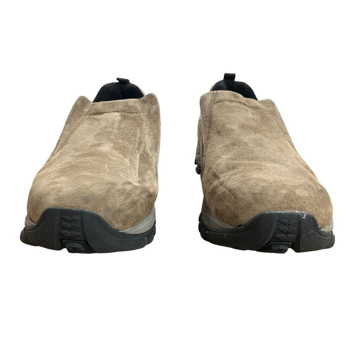 Nortiv8 Mens Size 12 Brown Faux Suede Slip On Loafer Meomory Foam Walking Shoes