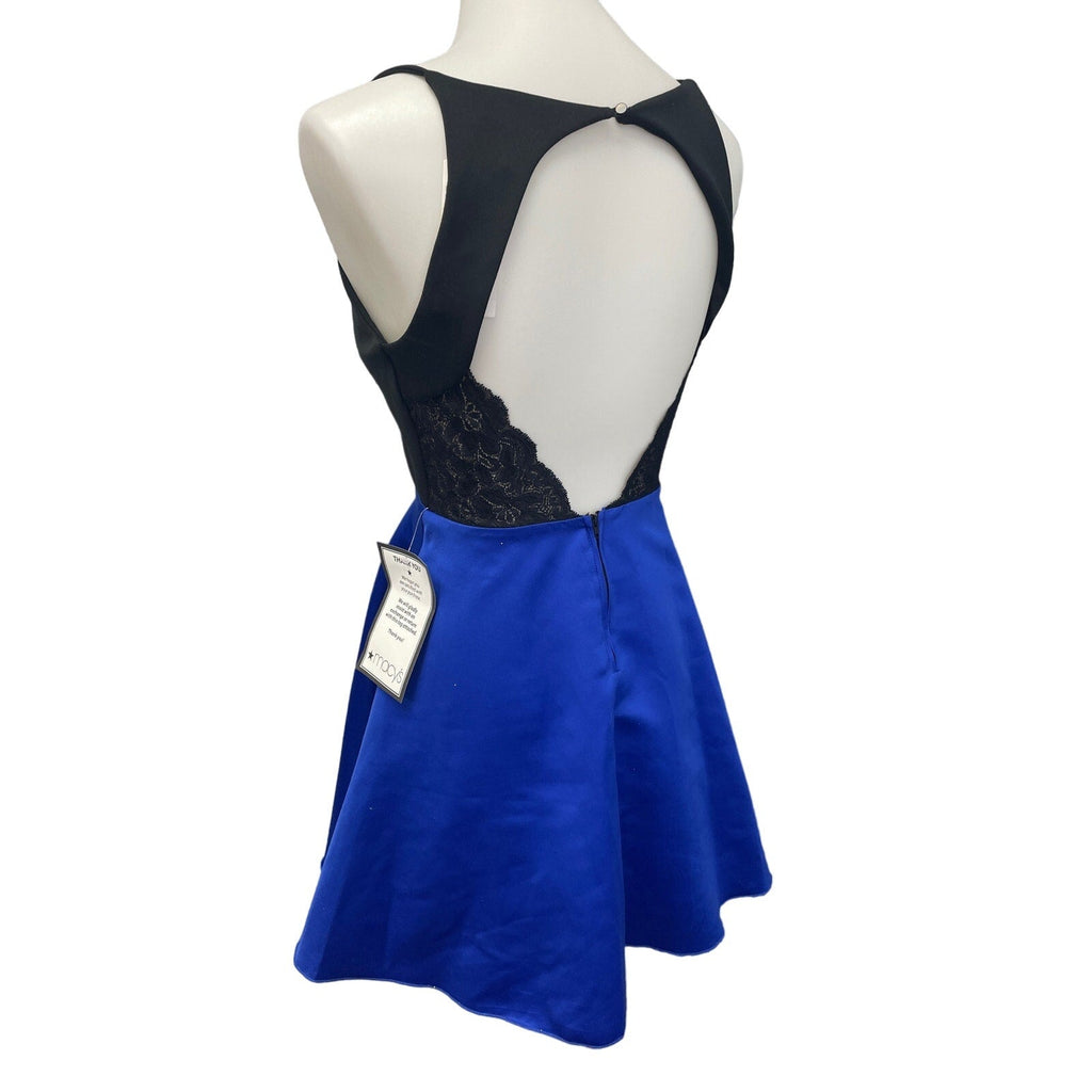 New Speechless Juniors Size 3 Deep V Sleeveless Backless Fit & Flare Short Dress