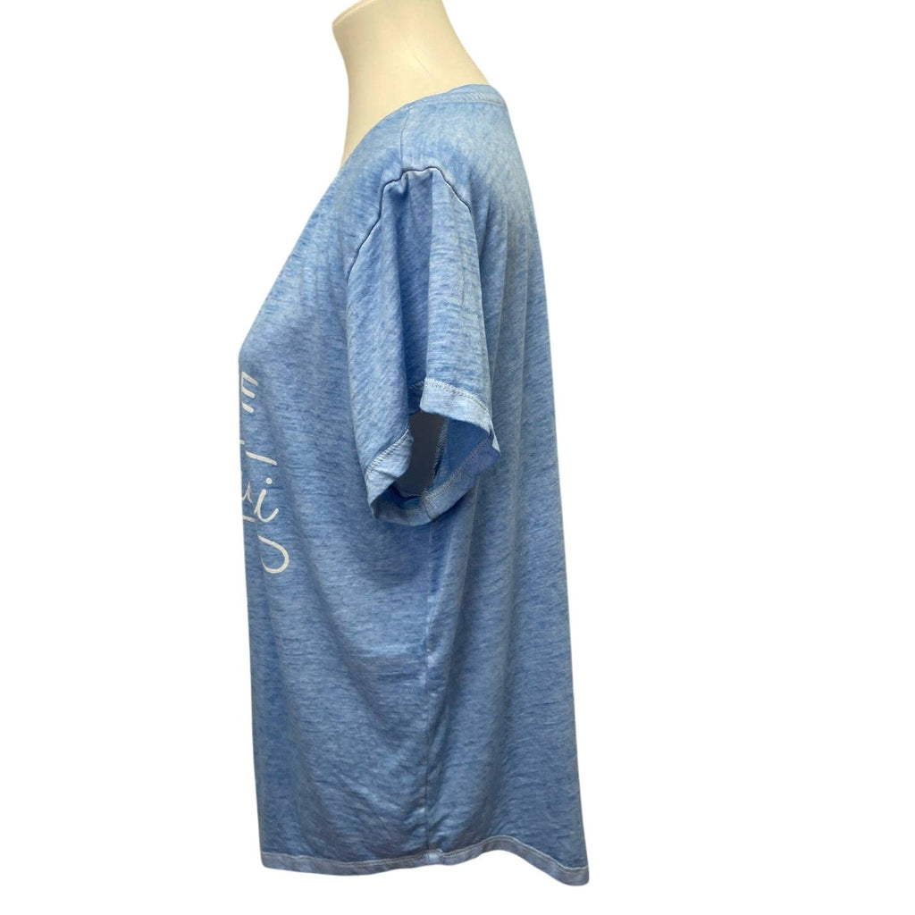 Best Life Is Missouri Life Womens XL Cotton Blend Scoop Short Sleeve Tee Shirt