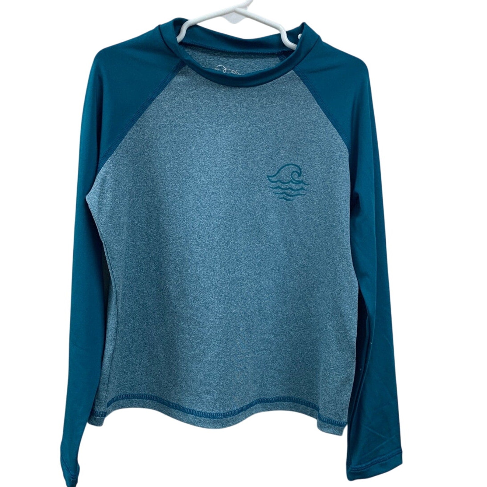 New Art Class Kids XS (4/5) Long Sleeve UPF 50+ PolySpandex Swim Shirt