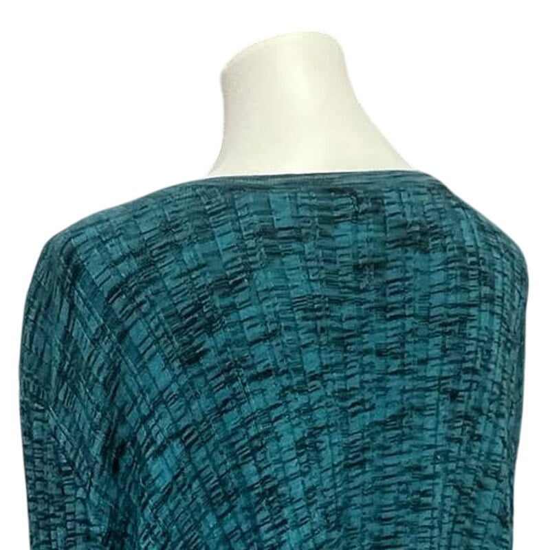 Roaman's Plus Size 34/36 4X Long Sleeve Scoop Neck 1/2 Button Pullover Sweater