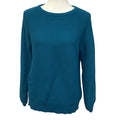 Zesica Womens Small Ribbed Viscose Blend Long Sleeve Crew Neck Pullover Sweater
