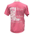 Southern Couture Womens Small Give Breast Cancer the Boot Short Sleeve Tee