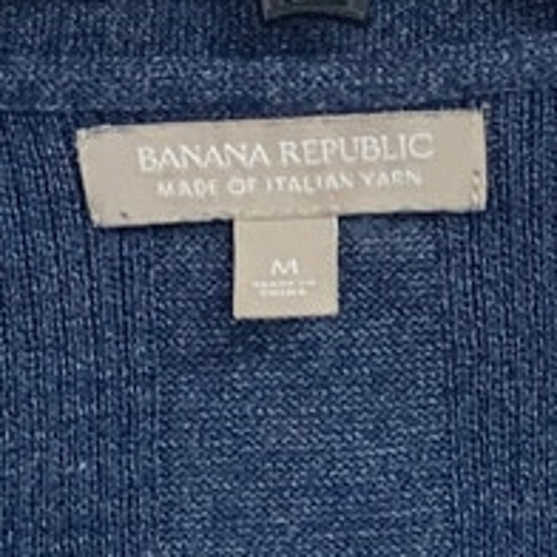 Banana Republic Womens Medium Long Sleeve Button Up Knit Cardigan Sweater