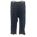 Nautica Sleeepwear Mens Large 100% Polyester Elastic Waist Plaid Pants w Pockets