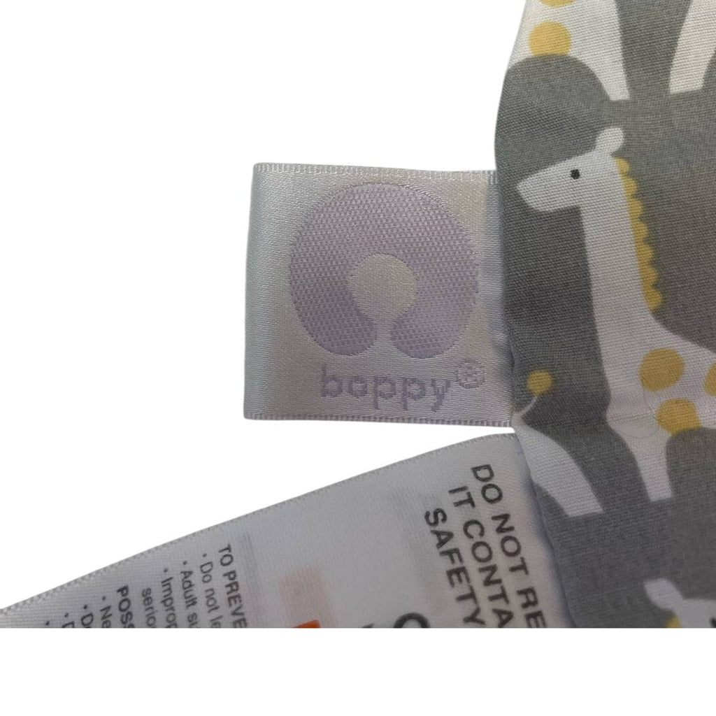 Lot of 2 Boppy Baby Lounger Horseshoe Shaped Zippered Pillow Cases