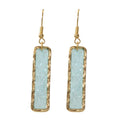 Fashion Jewellery Pink Acrylic Square Drop Earrings Wholesale Price