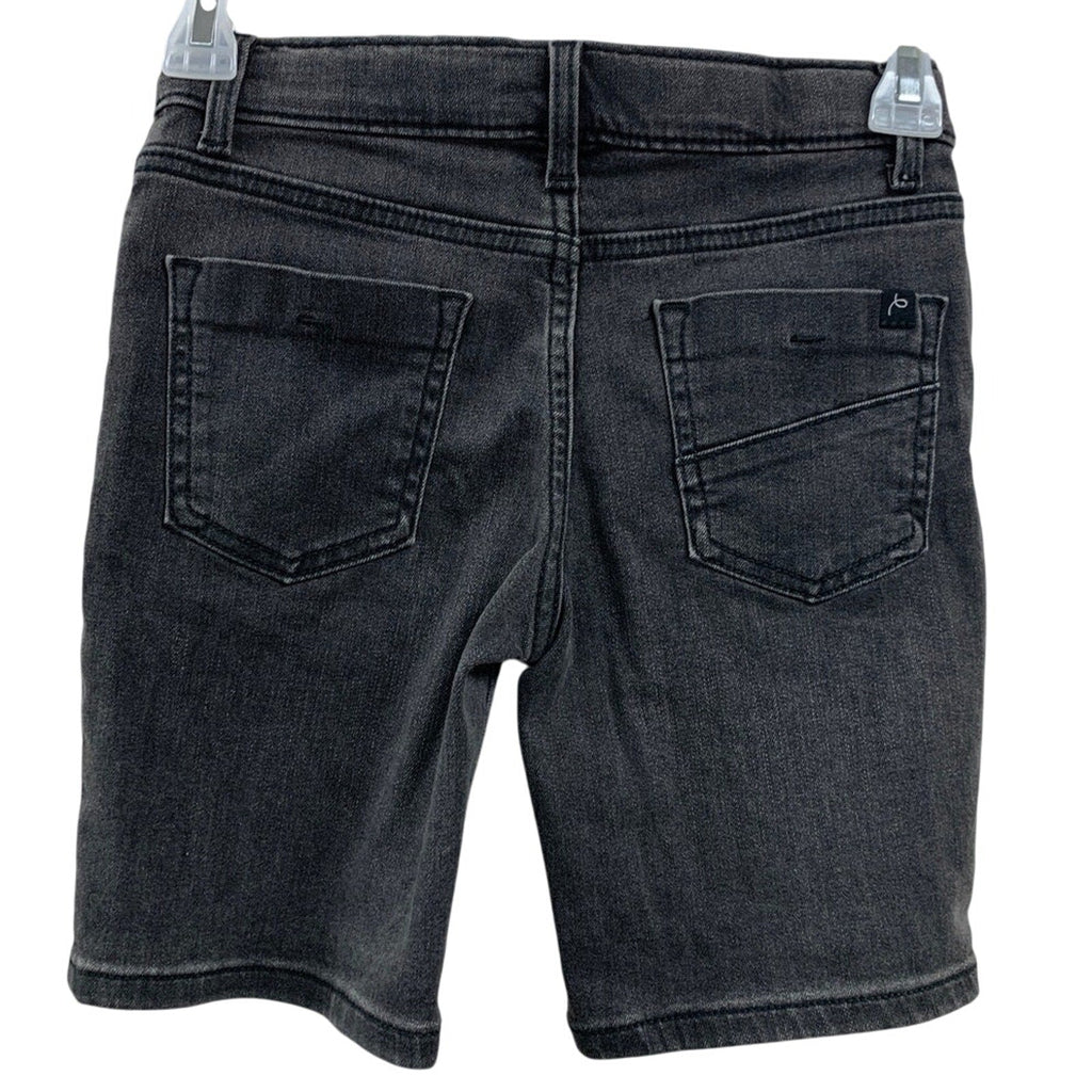 NWT New Art Class Kids XL (14) Adjustable Waist Denim Black Jean Shorts