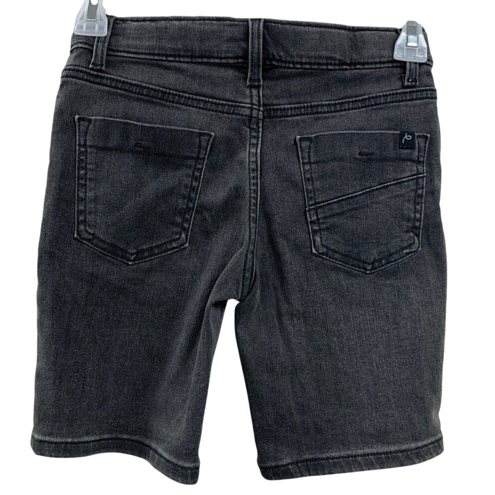 NWT New Art Class Kids XL (14) Adjustable Waist Denim Black Jean Shorts