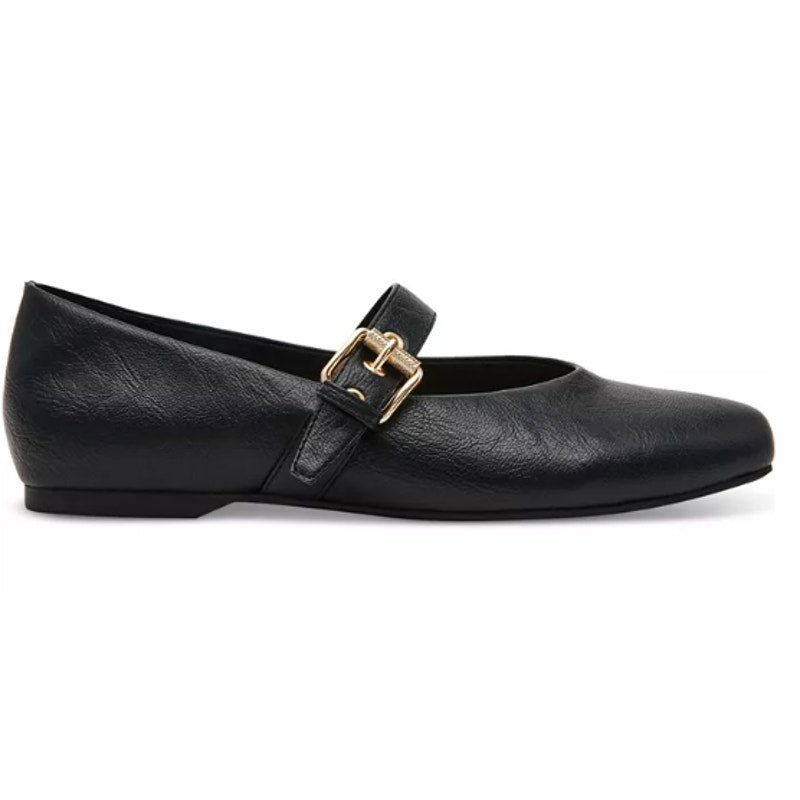 New In Box DV Dolce Vita Womens Size 6 Black Mulaney Buckle Mary Jane Flat Shoes