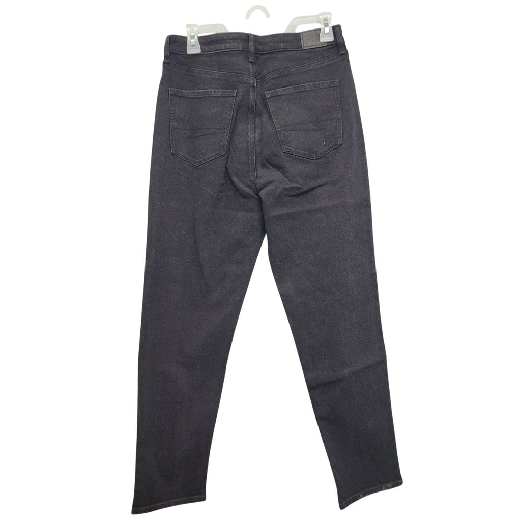 New American Eagle Womens Size 2 Short Stretch Black Denim Jeans
