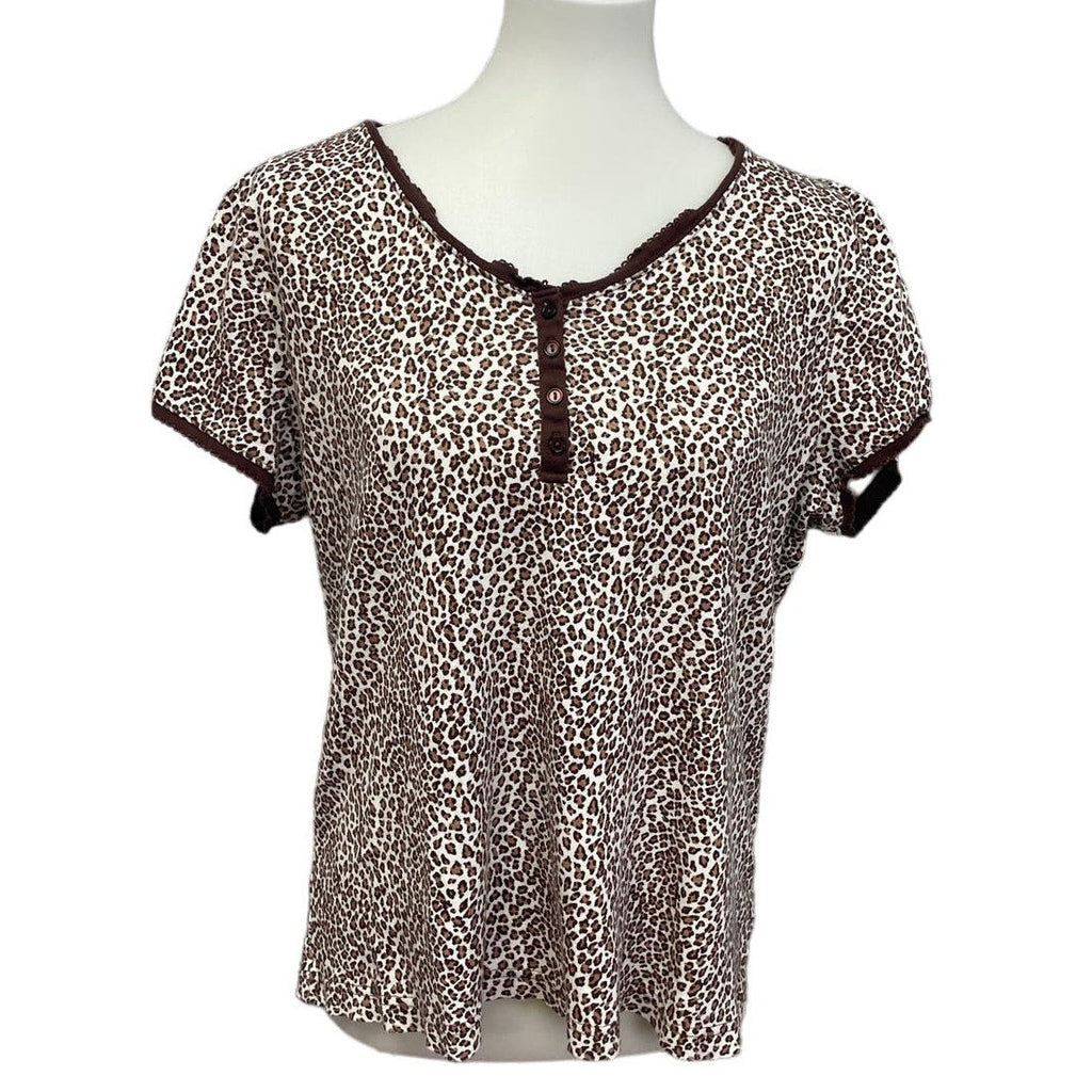Lot of 2 Maurices Charter Club Womens XXL Short Sleeve 100% Cotton Tops Blouses