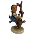 Vintage Hummel Goebel #747 Apple Blossom Tree Girl West Germany Ceramic Figurine