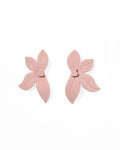 Fern Statement Earrings - Vintage Rose
