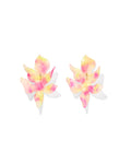 Flora Statement Earrings - Cherry Limeade