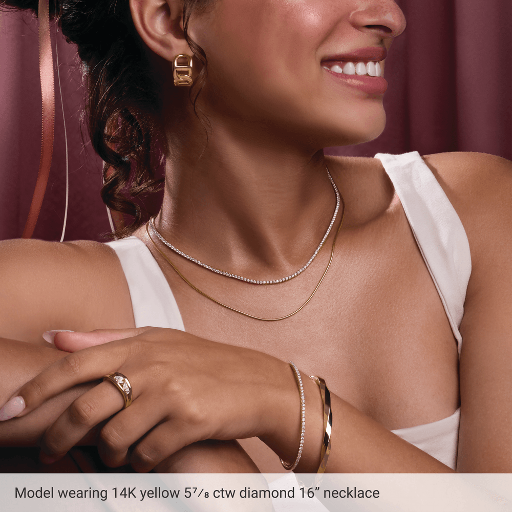 Lumière Tennis Necklace