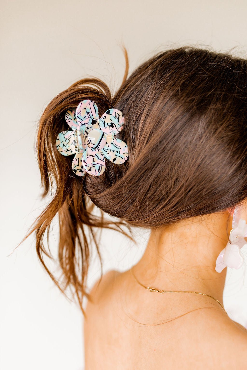 Hair Clip - Gigi - Pinot Noir