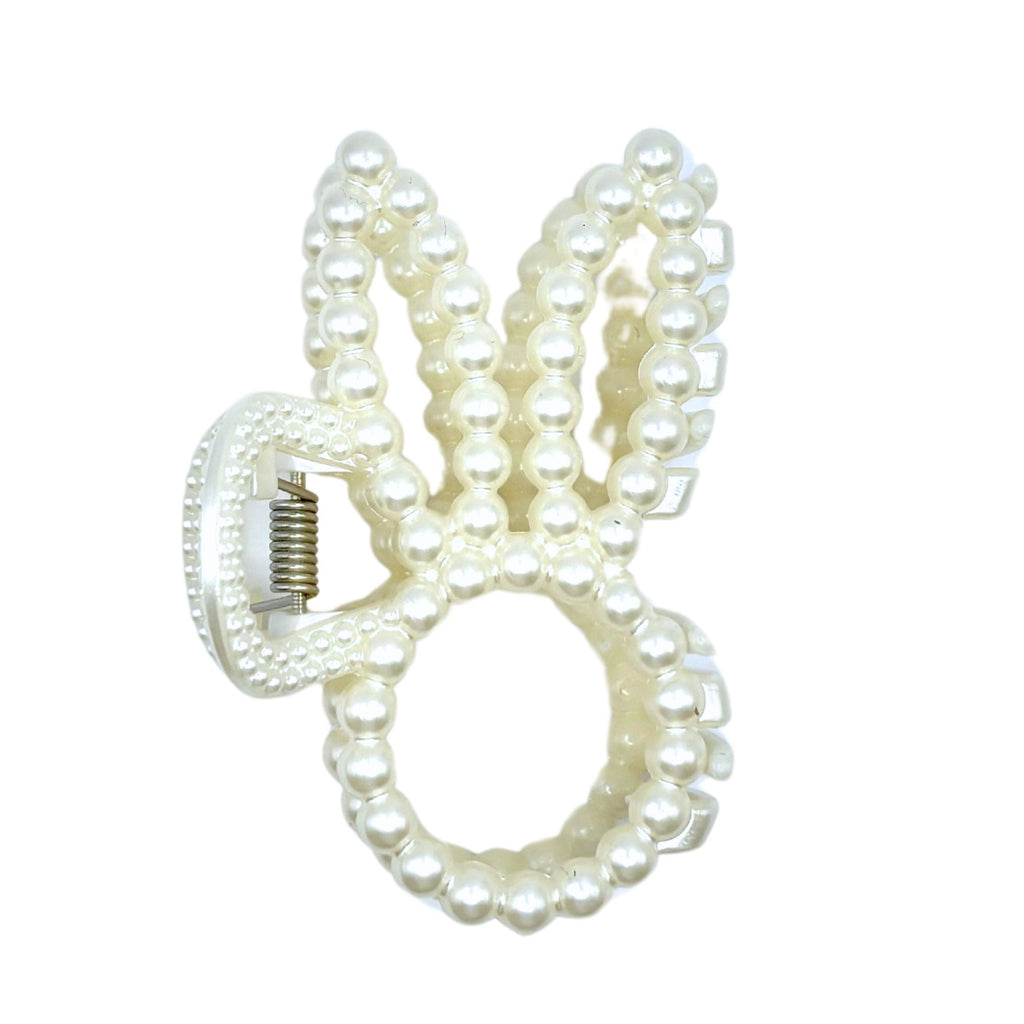 Hair Clip - Paris Pearl Bunny
