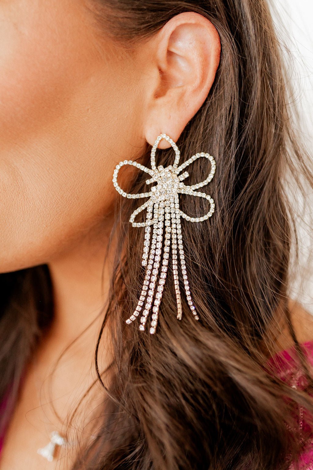 Kameron Flower Statement Earrings