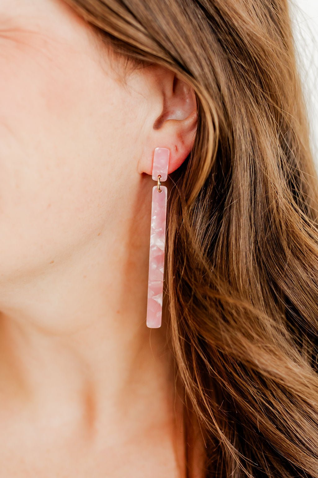 Keli Statement Earrings - Ballet Slipper