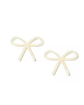 Lola Bow Earrings - Iridescent