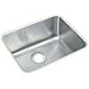 Elkay Lustertone 20-1/2" Undermount Single Basin Stainless Steel Kitchen Sink with Basket Strainer Model:ELUH1814PD