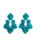 Michelle Statement Earrings - Mystic Lagoon