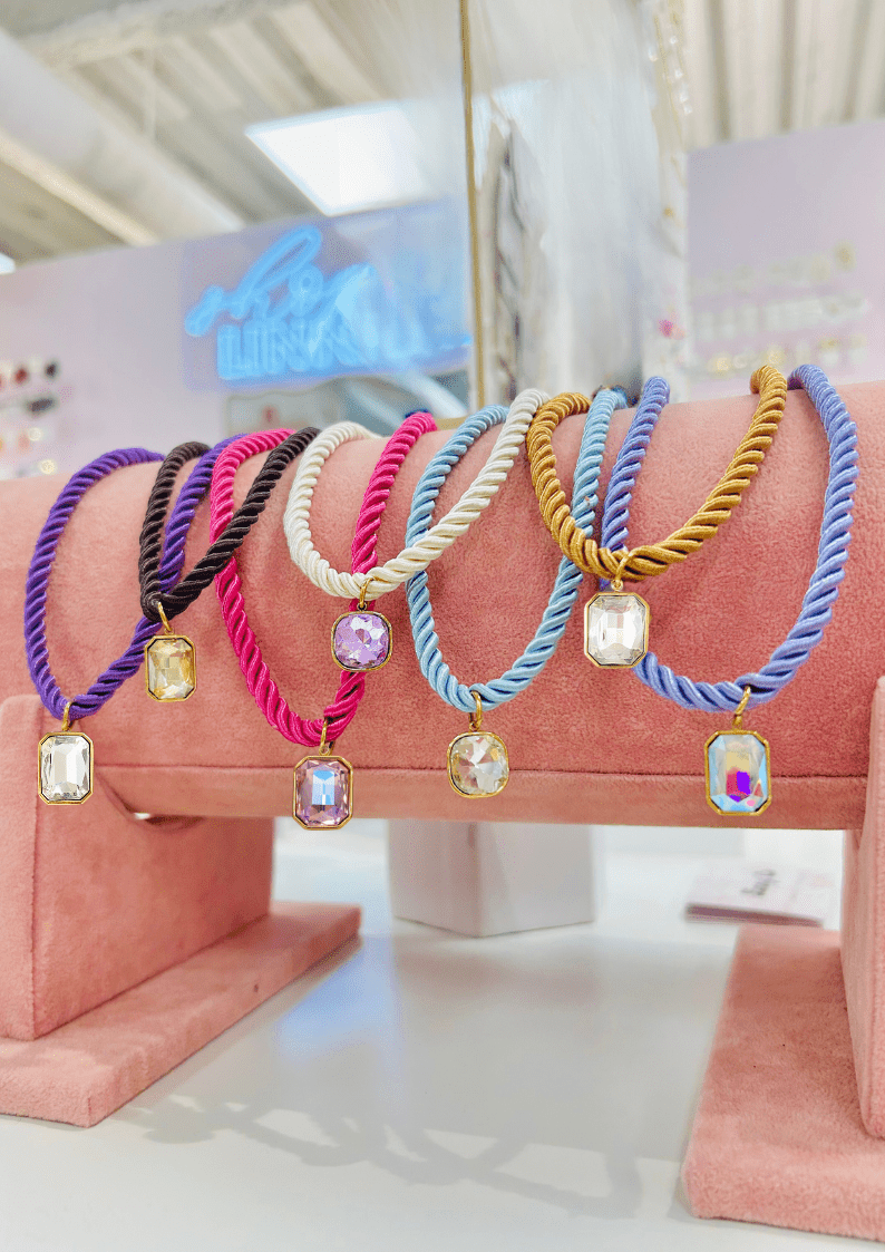 Necklace - Tailyn Rope Lavender