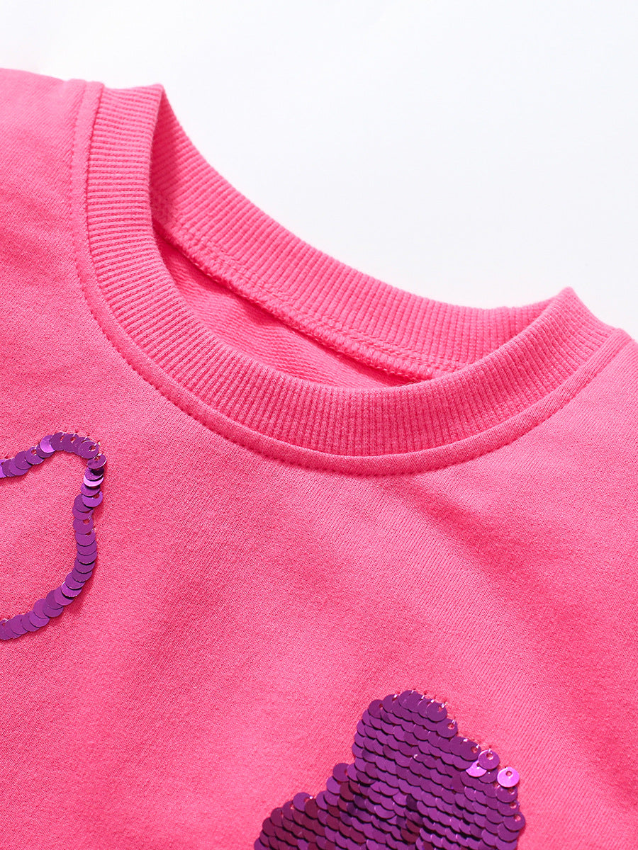 Girls’ Clothing Summer Collection – Teddy Sequin Children’s T-Shirt