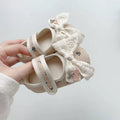 Spring and Autumn Baby Girl Fashion Floral Pattern Butterfly-bow