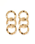 Reese Statement Earrings - Gold