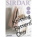 New Sirdar 4716 Easy Knit Smudge Blanket Afghan Throw Knitting Pattern