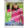 New Sirdar 4255 Salsa Child Cardigan Sweater Double Knitting Pattern
