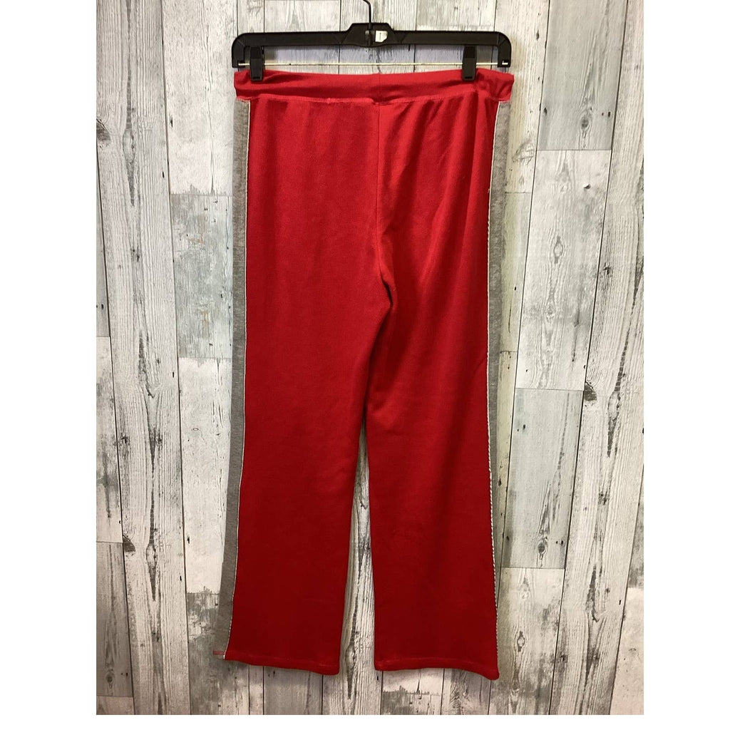Jay Day Womens XL Side Stripe Cotton Blend Drawstring Elastic Waist Sweat Pants