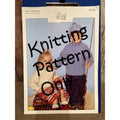 New King Cole 7170 Aran Child Pullover Sweater Hat Set Knitting Pattern