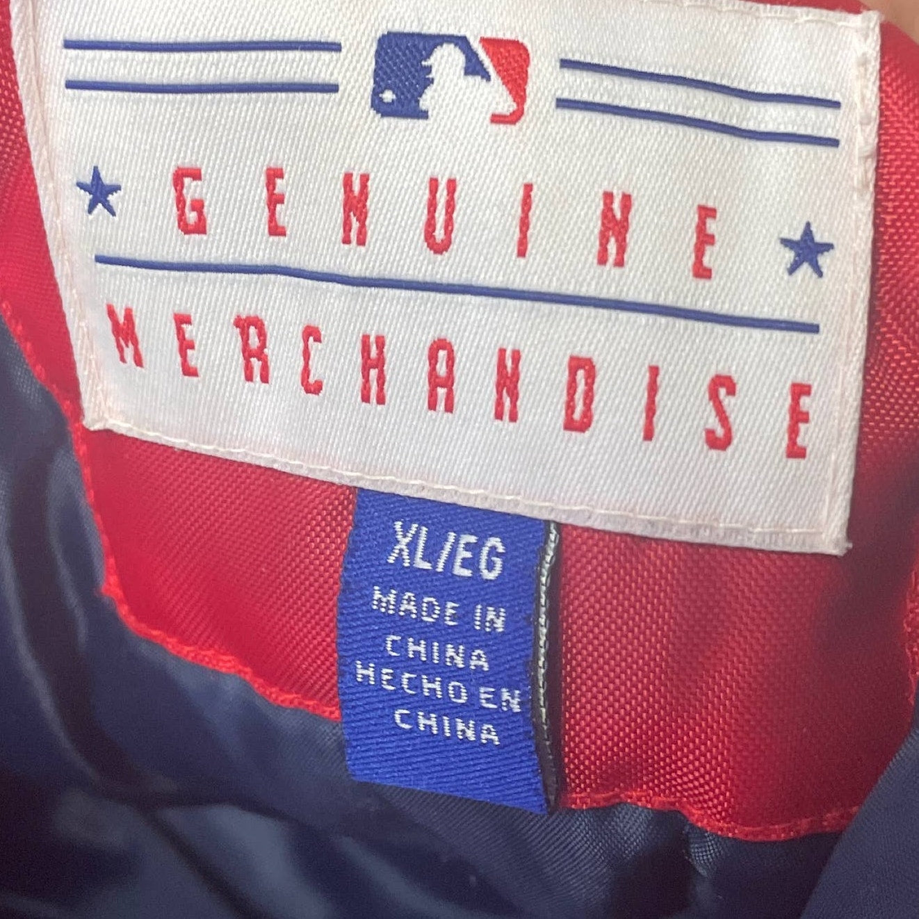 MLB St Louis Cardinals Baseball Mens XL Full Zip Up Hooded Warm Coat W Repairs