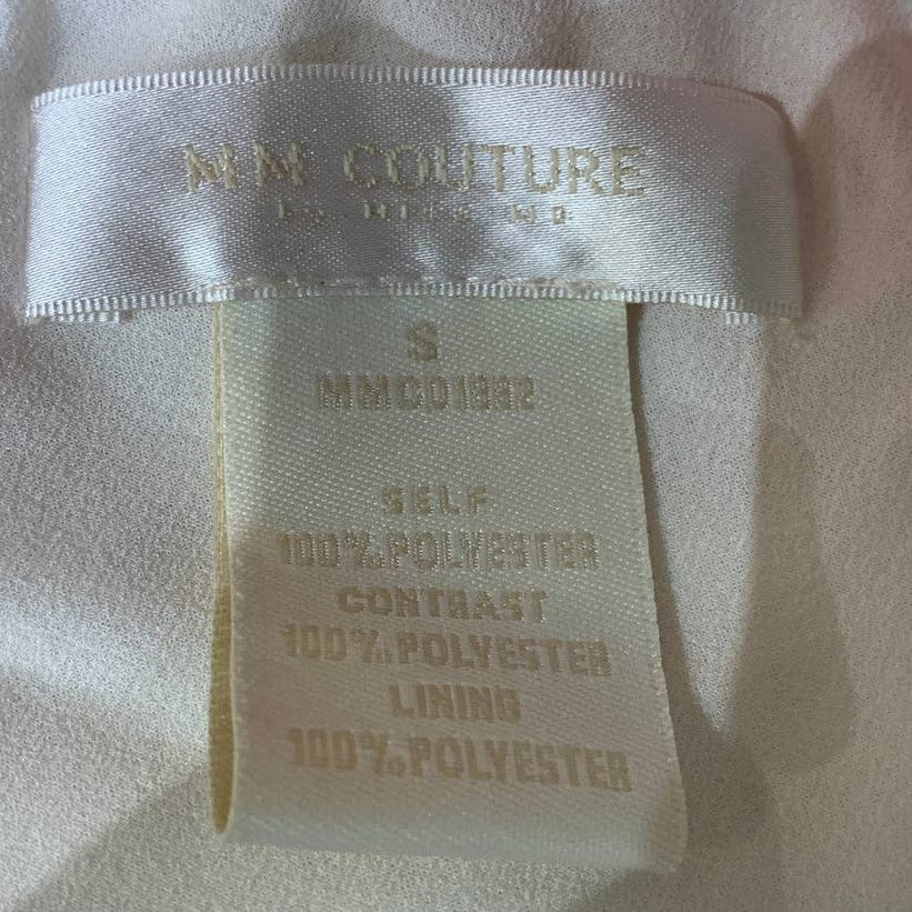 MM Couture by Miss Me Womens Small Off Shoulder Faux Wrap Lightweight Dress