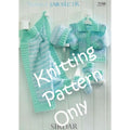 New Sirdar 3166 Snuggly Fair Isle Baby Child Jacket Hat Mitt Knitting Pattern