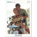 New Sirdar 5722 Denim Tweed DK Mens Womens Pullover Sweater Knitting Pattern