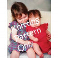 New Bev Galeskas Fiber Trends CH27E Little Friends Girl Dress Knitting Pattern