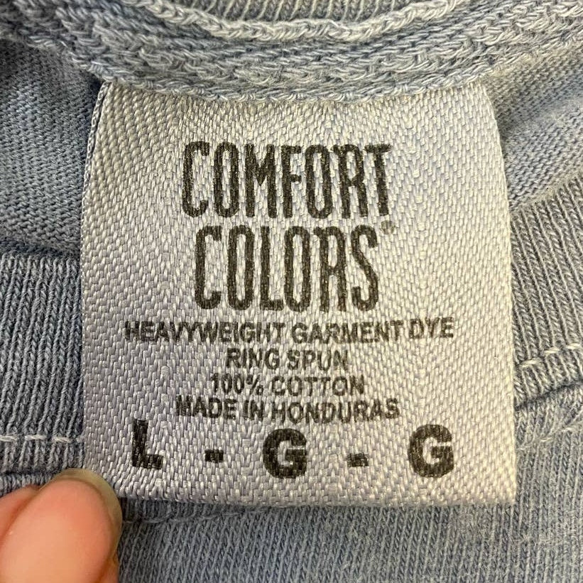 Comfort Colors Womens Large San Francisco 100% Cotton Short Sleeve Crew Neck Tee