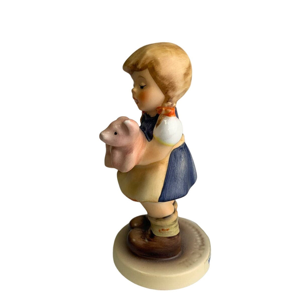 Vintage 1998 Hummel Goebel #2052 Pigtails Girl Collectible Ceramic Figurine
